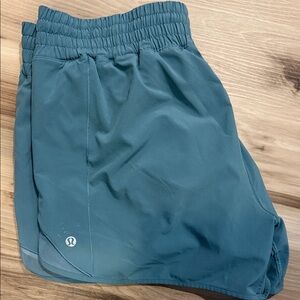 lululemon athletica Teal Athletic Shorts 10 Tall